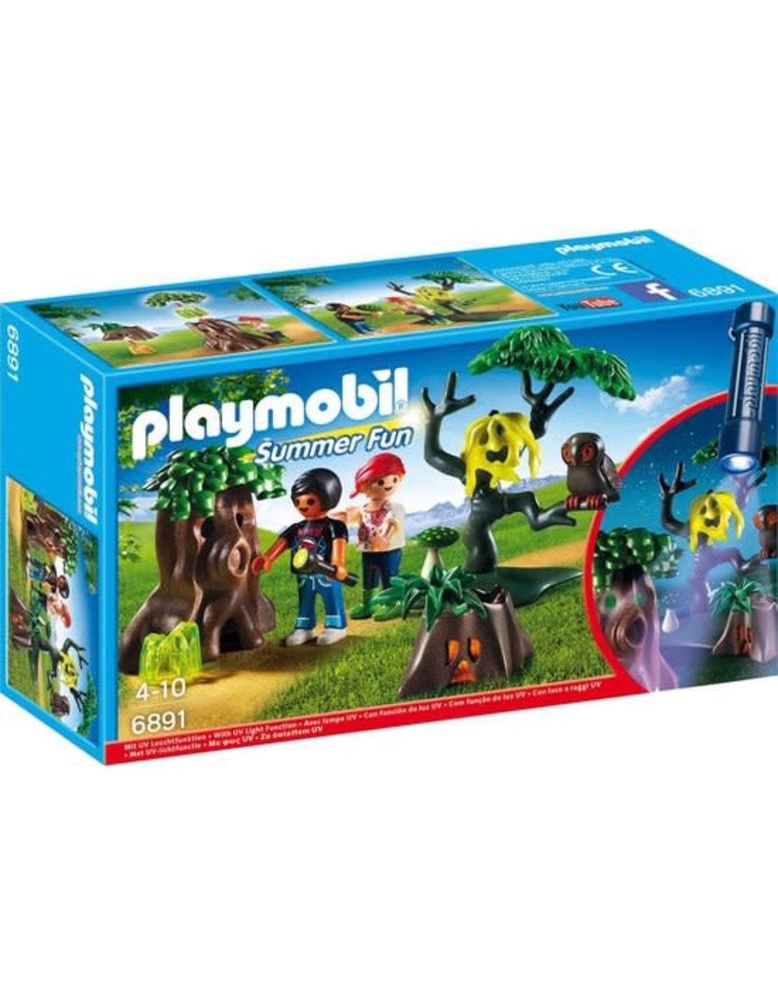 Playmobil Playmobil Summer Fun 6891 Nachtdropping met UV-lamp