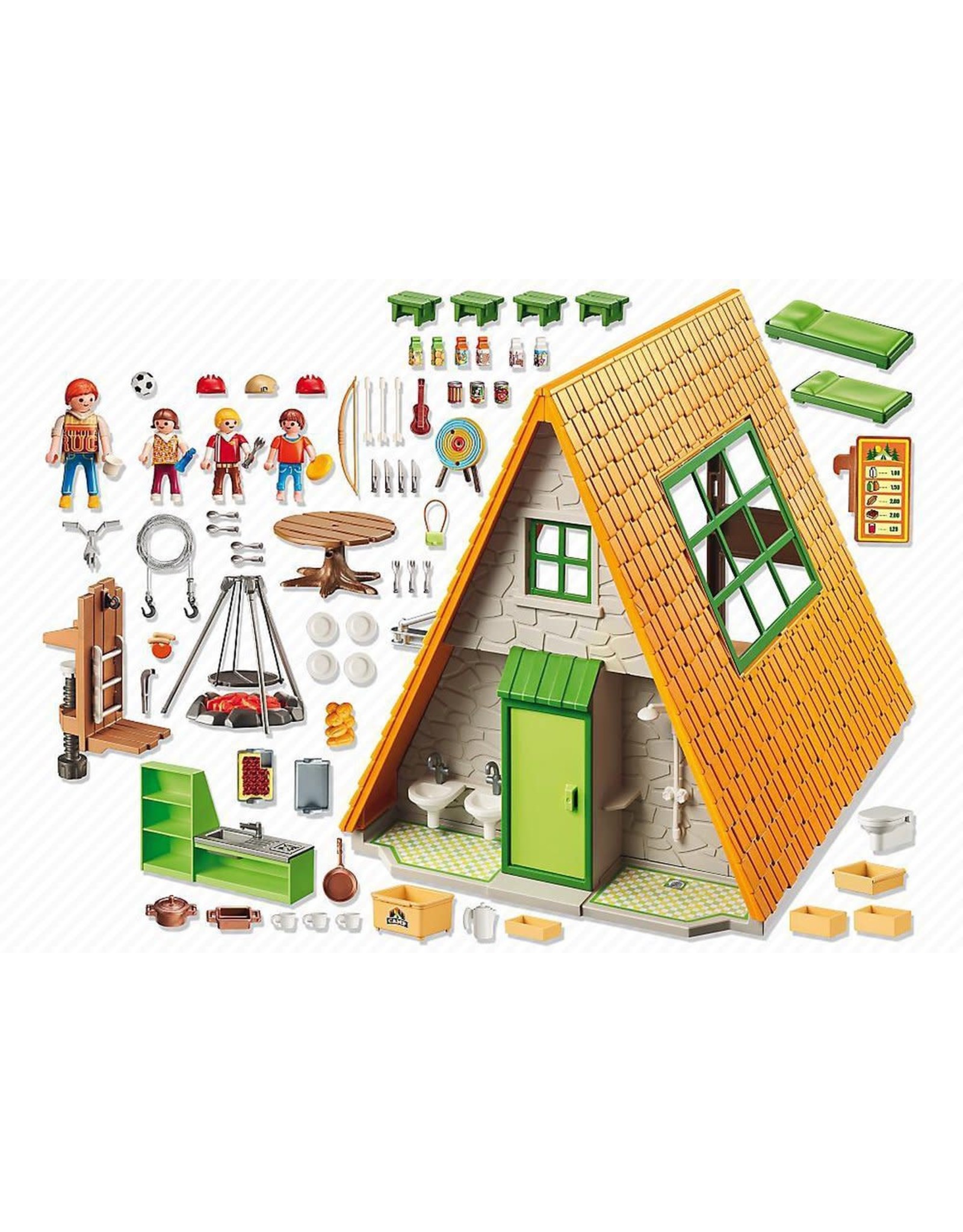 Playmobil Playmobil Summer Fun 6887 Grote Vakantiebungalow