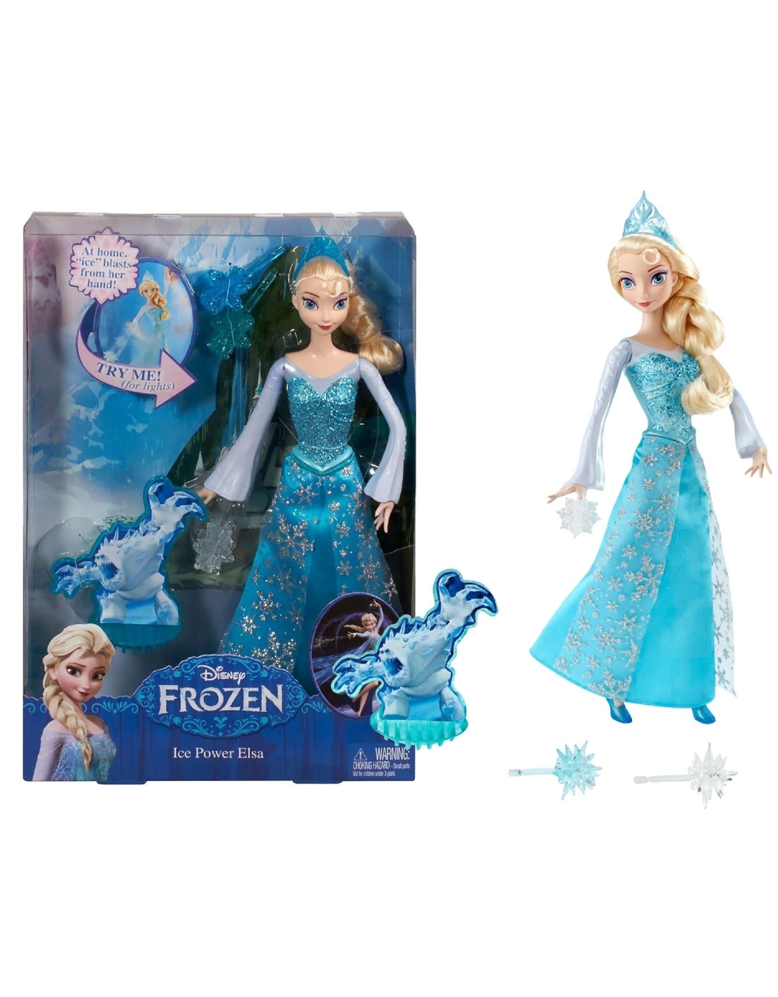 Mattel Elsa Toverijs - Ice Power Elsa