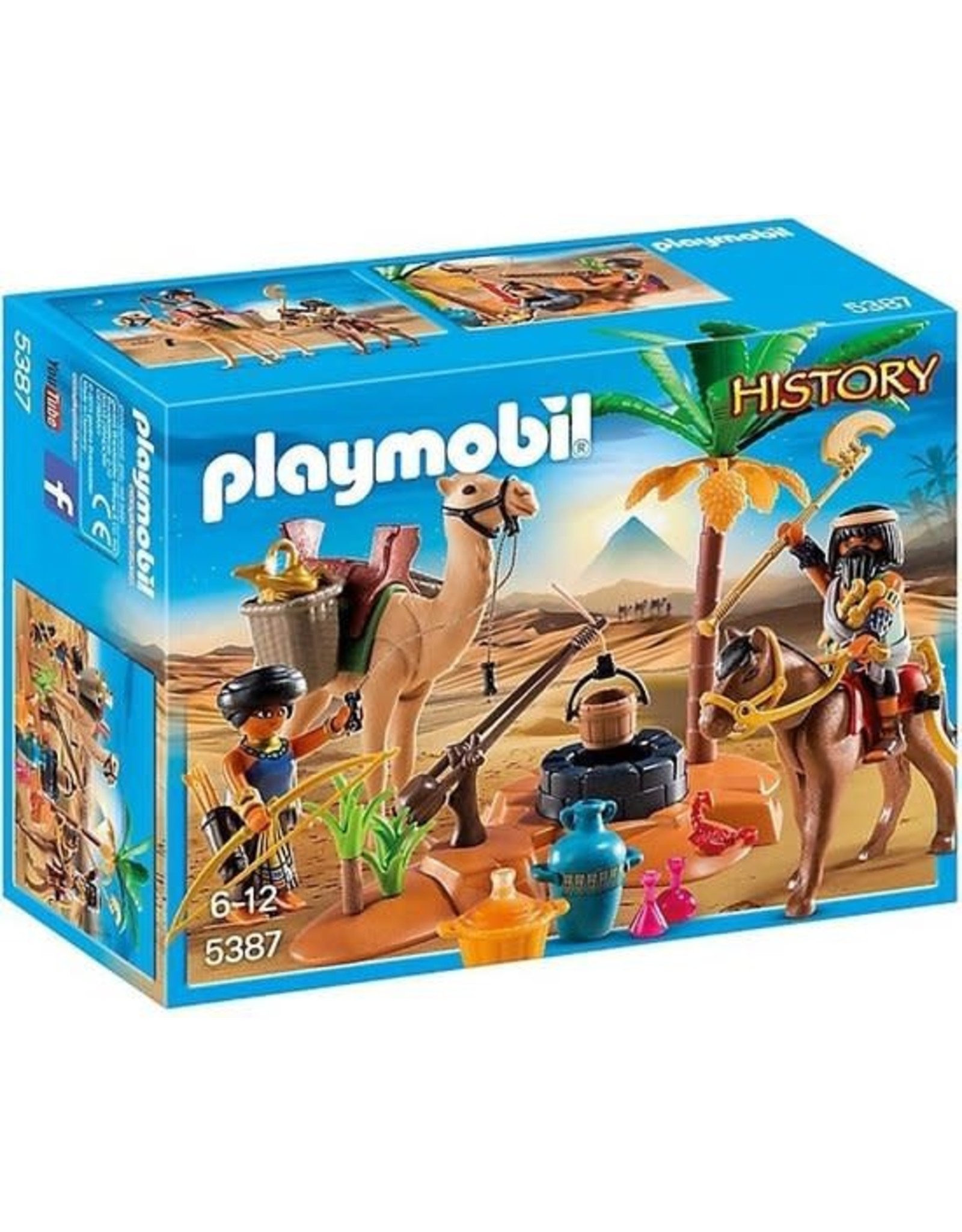 Playmobil Playmobil History 5387 Grafrovers met Egyptische Schatten