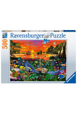 Ravensburger Ravensburger Puzzel 165902 Schildpadden in het Rif 500 stukjes