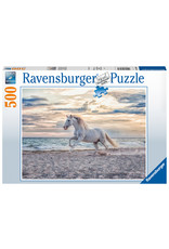 Ravensburger Ravensburger puzzel 165865  Paard op het strand 500 stukjes Ravensburger Ravensburger puzzel 165865  Paard op het strand 500 stukjes