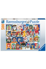 Ravensburger Ravensburger Puzzel 168309 Typefaces500 stukjes