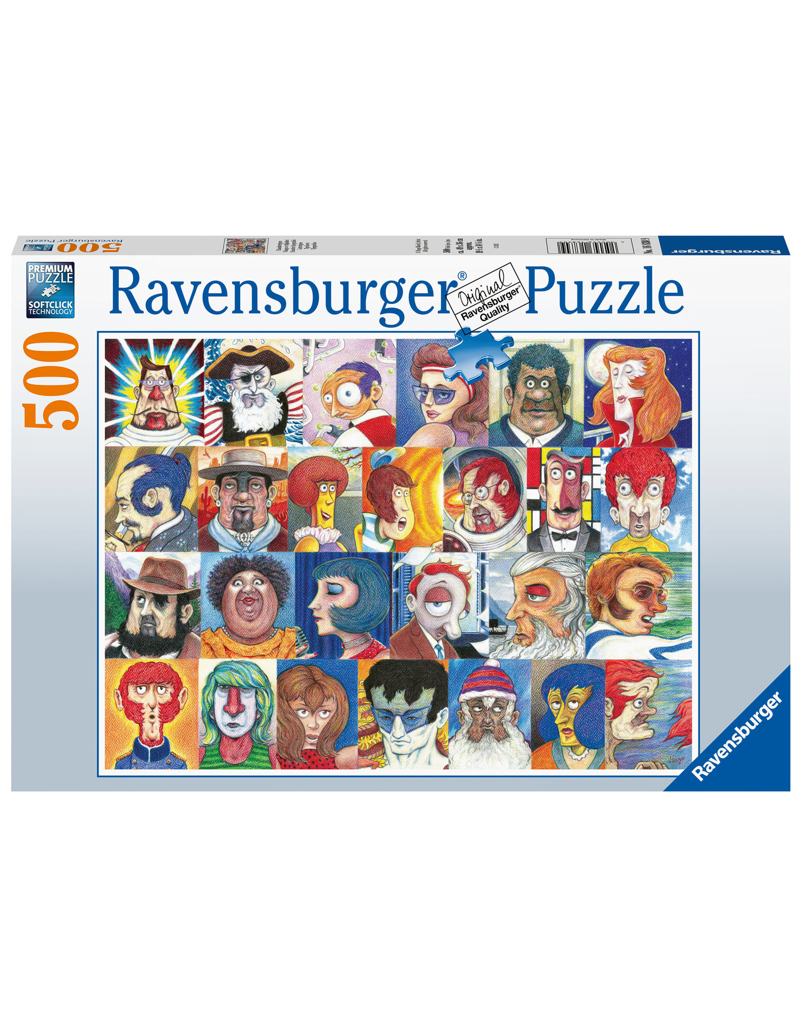 Ravensburger Ravensburger Puzzel 168309 Typefaces500 stukjes