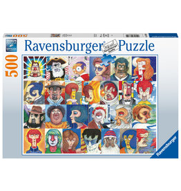 Ravensburger Ravensburger Puzzel 168309 Typefaces500 stukjes