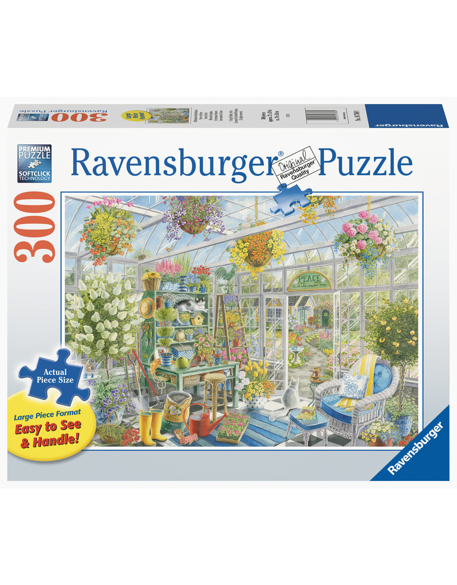 Ravensburger Ravensburger Puzzel 167869 Bloeiende Tuinkas  300stukjes XXL