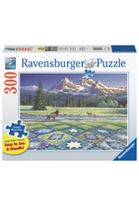 Ravensburger Ravensburger Puzzel 167883 Quilt met Hert 300 stukjes XXL