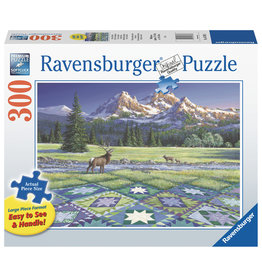 Ravensburger Ravensburger Puzzel 167883 Quilt met Hert 300 stukjes XXL