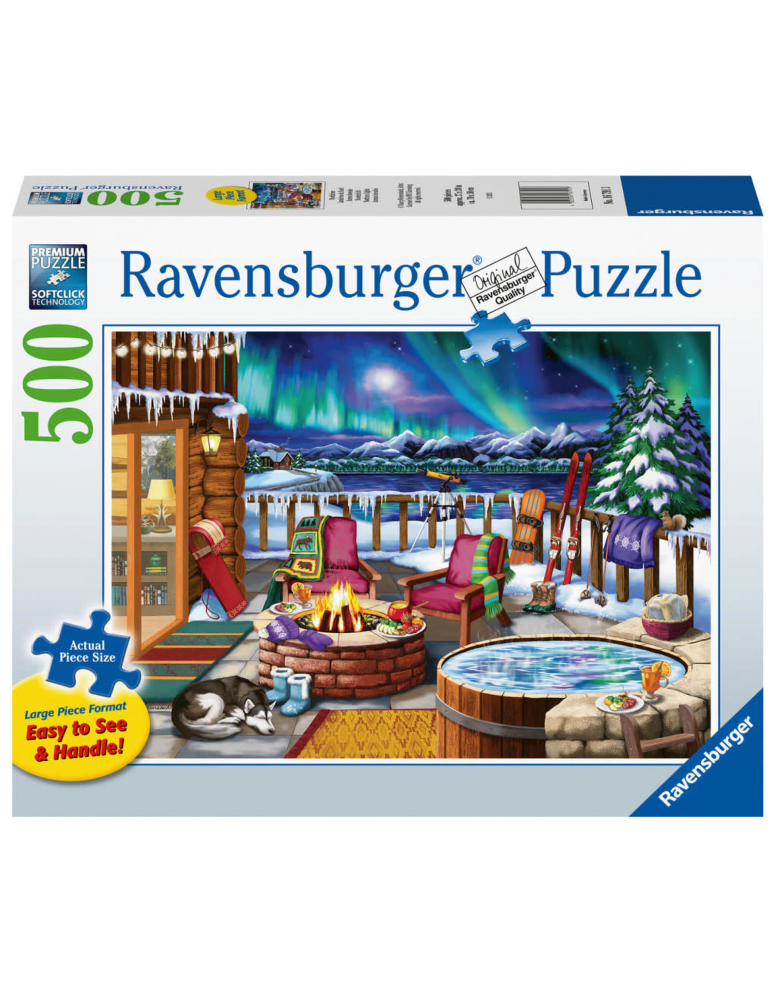 Ravensburger Ravensburger Puzzel 167913 Noorderlicht 500 stukjes XXL