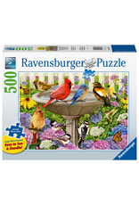 Ravensburger Ravensburger Puzzel 167937 Bij het Vogelbadje 500 stukjes XXL