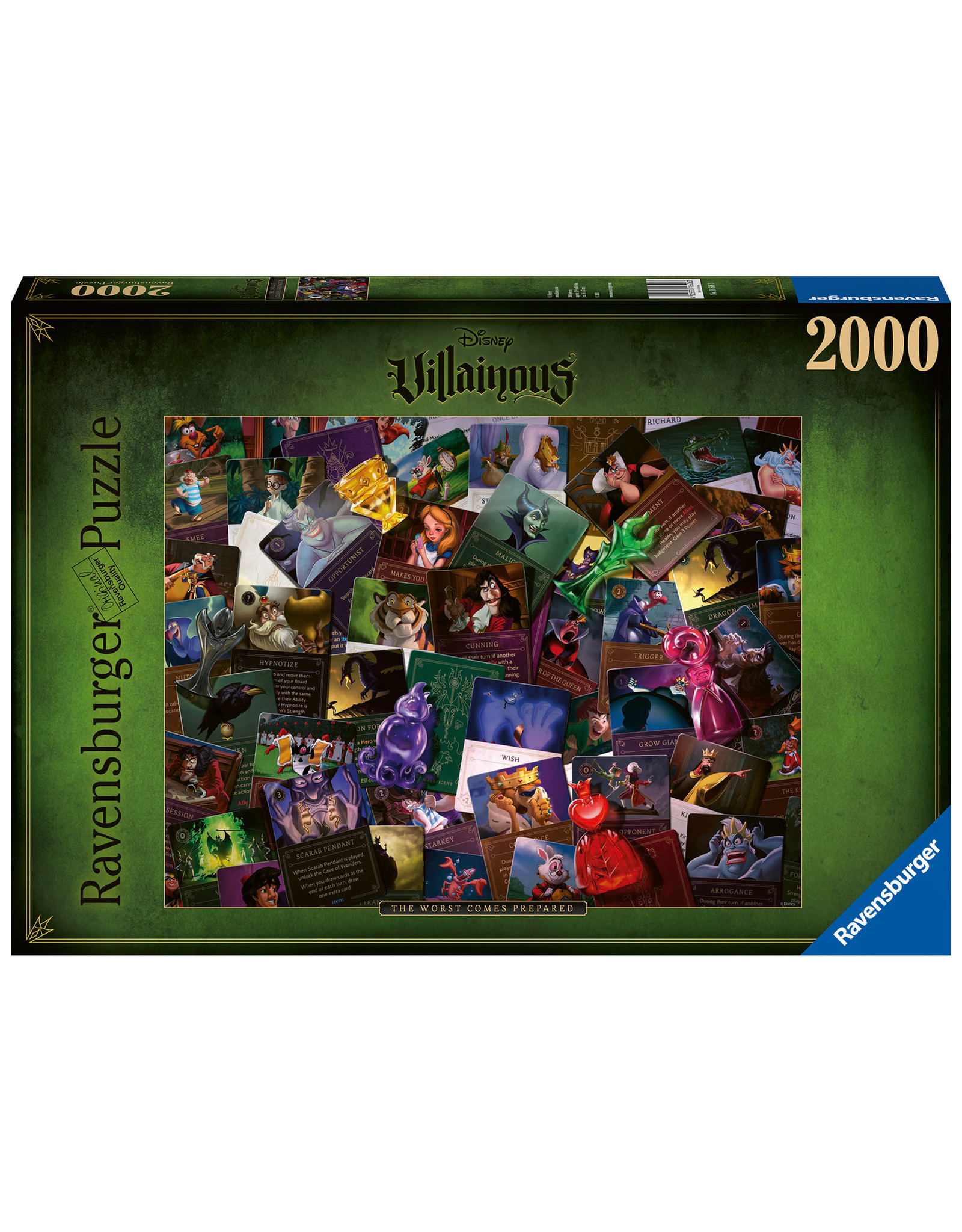 Ravensburger Ravensburger Puzzel 165063 Villainous: All Villains The Worst Comes Prepared  2000 stukjes