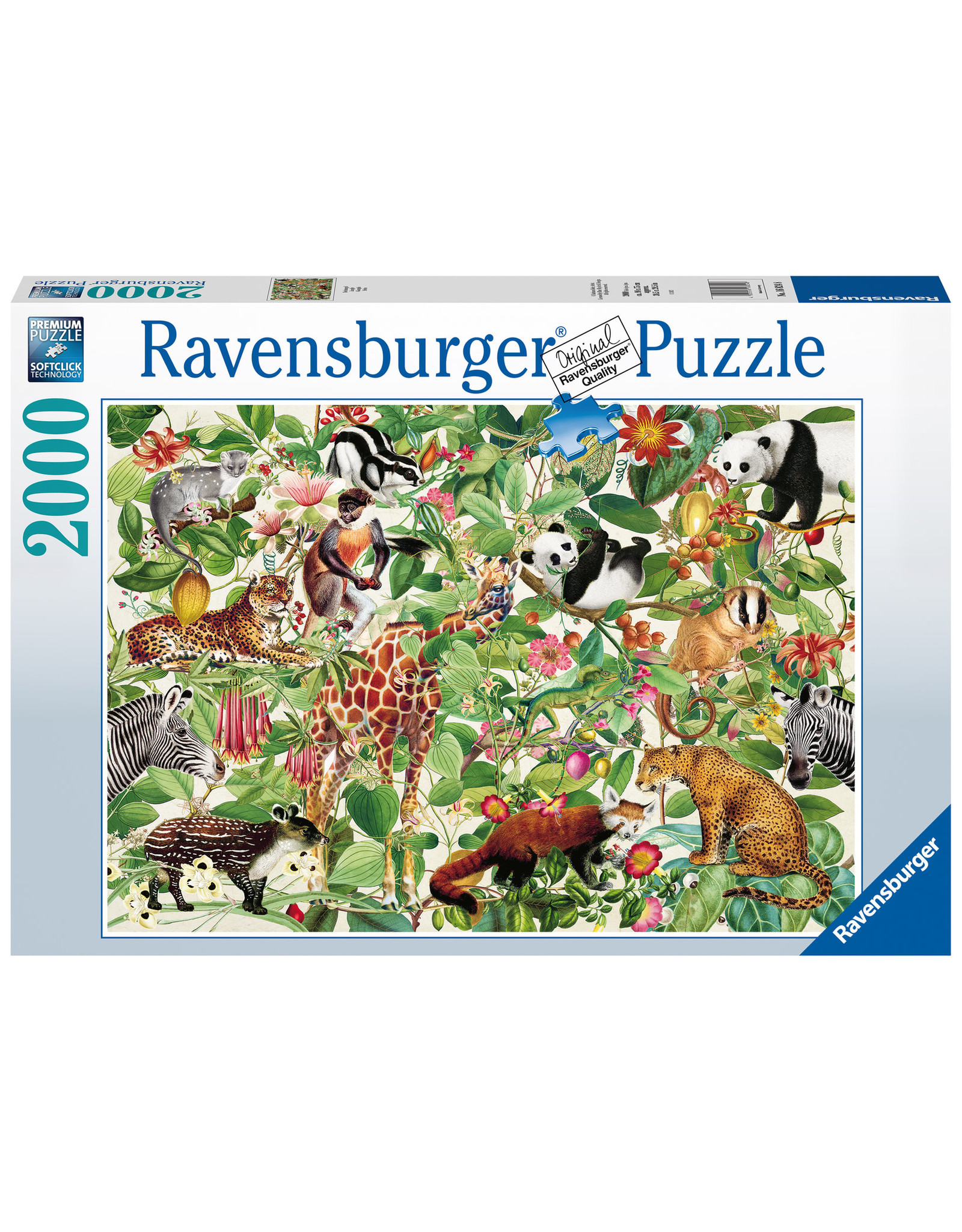 Ravensburger Ravensburger Puzzel 168248 Jungle  2000 stukjes