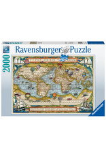 Ravensburger Ravensburger Puzzel 168255 De Wereld Rond (Around the World) 2000 stukjes