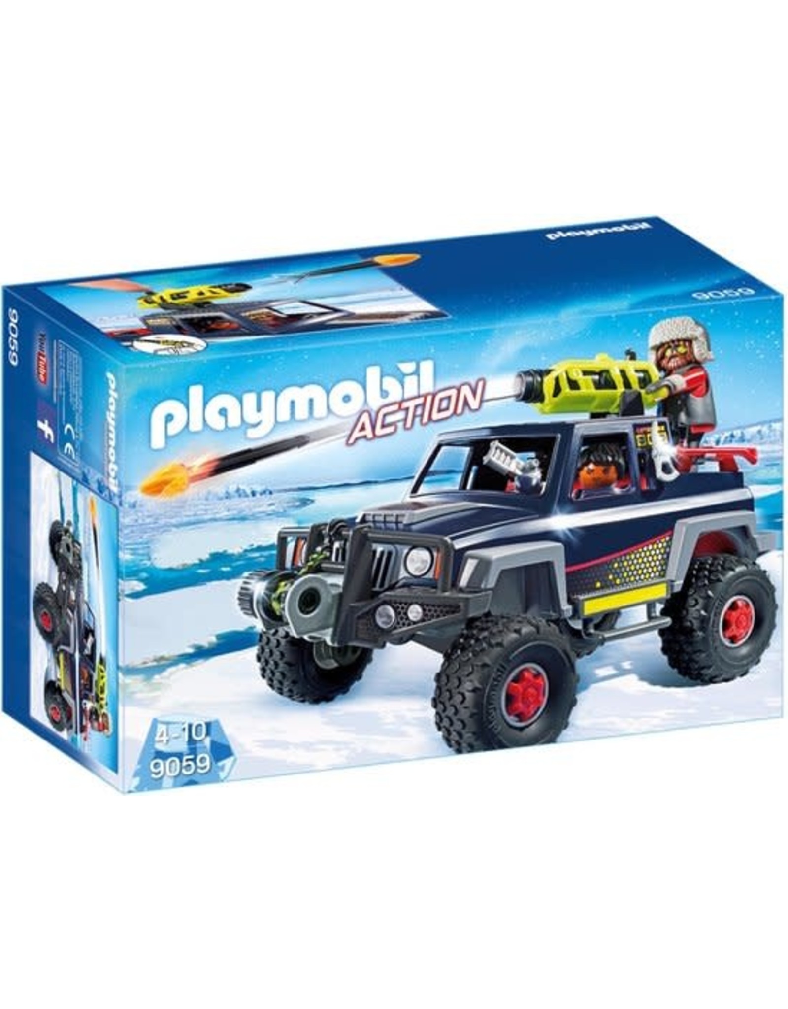 Bestaan ticket geweer Playmobil Playmobil Action 9059 Sneeuwterreinwagen met Ijspiraten - Marja's  Shop