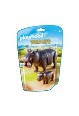 Playmobil Playmobil Wild Life 6945 Nijlpaard met Jong