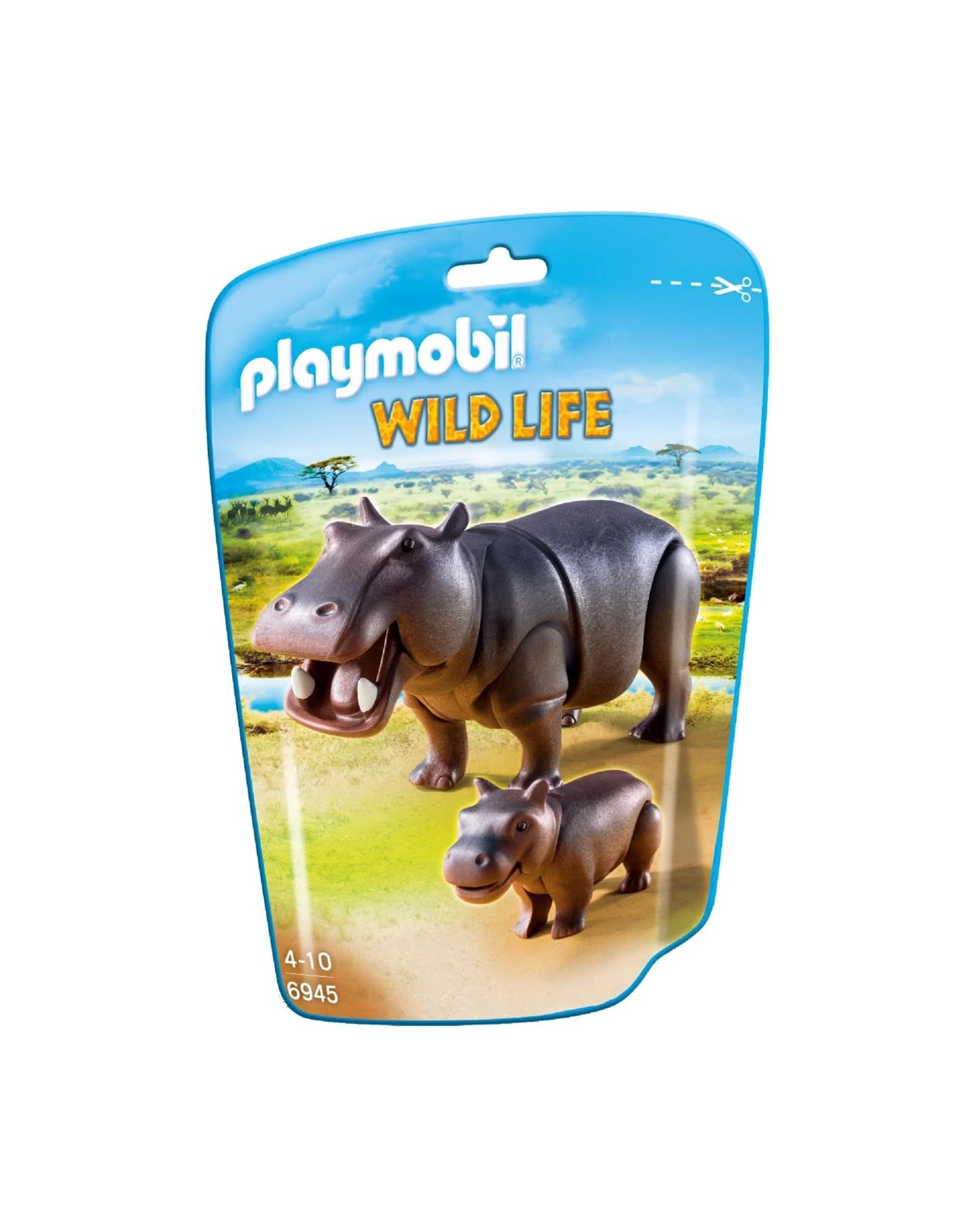 Playmobil Playmobil Wild Life 6945 Nijlpaard met Jong
