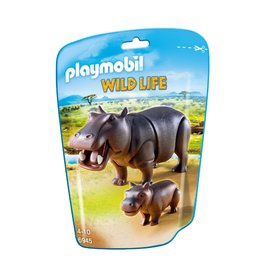 Playmobil Playmobil Wild Life 6945 Nijlpaard met Jong