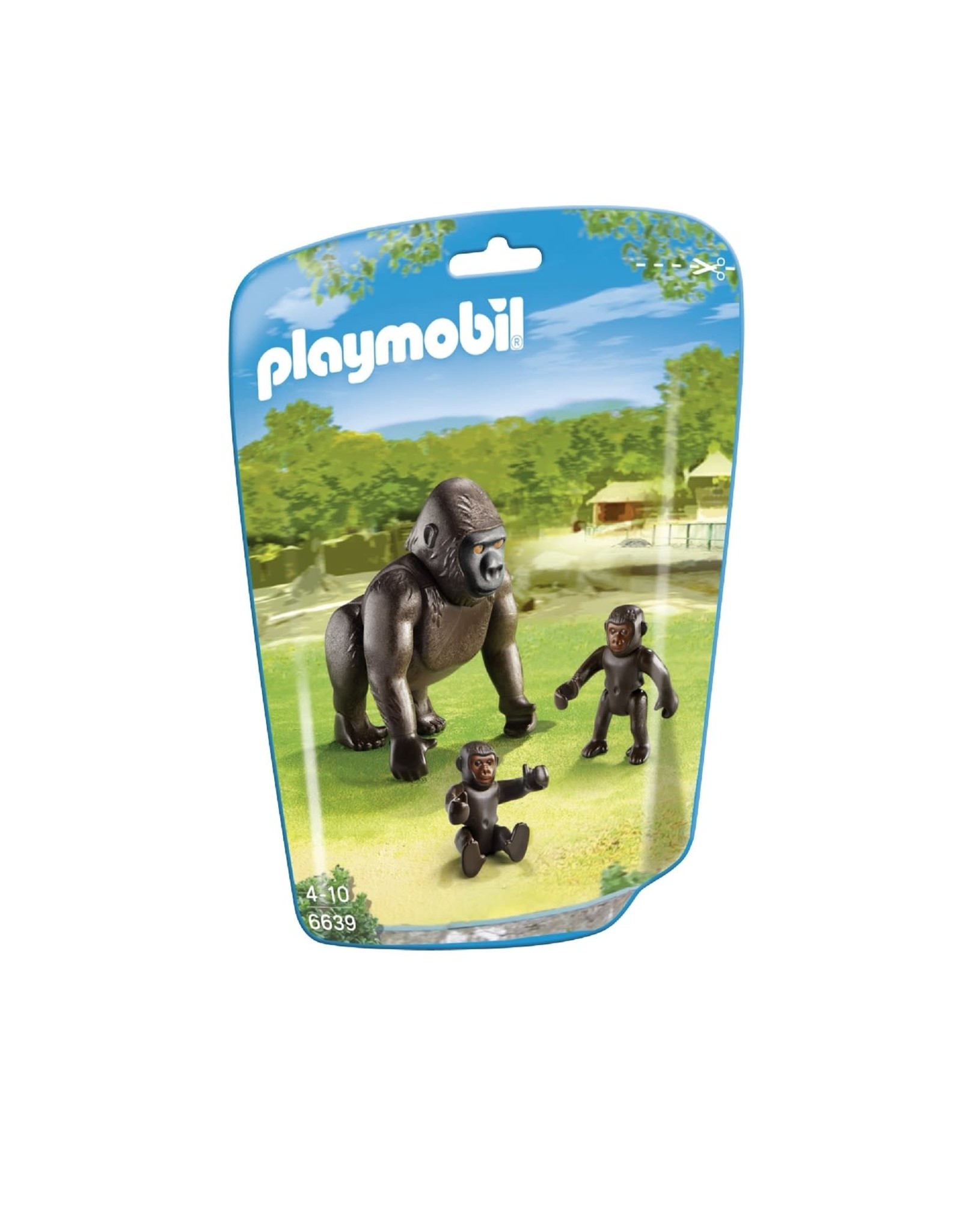 Playmobil Playmobil 6639 Gorilla met Baby's