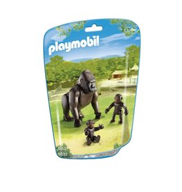 Playmobil Playmobil 6639 Gorilla met Baby's