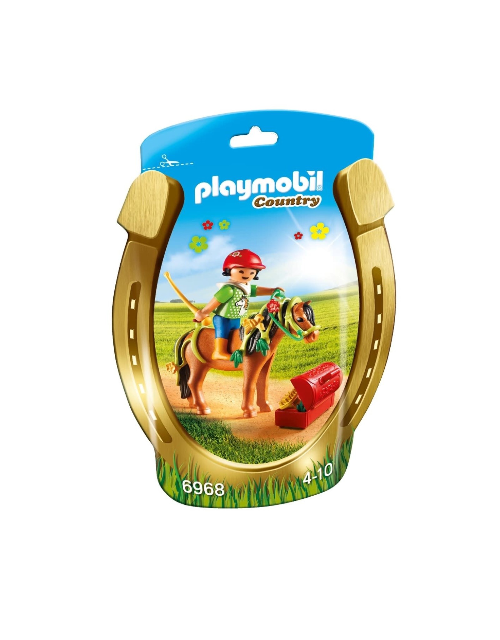 Playmobil Playmobil Country 6968 Pony om te versieren Bloem