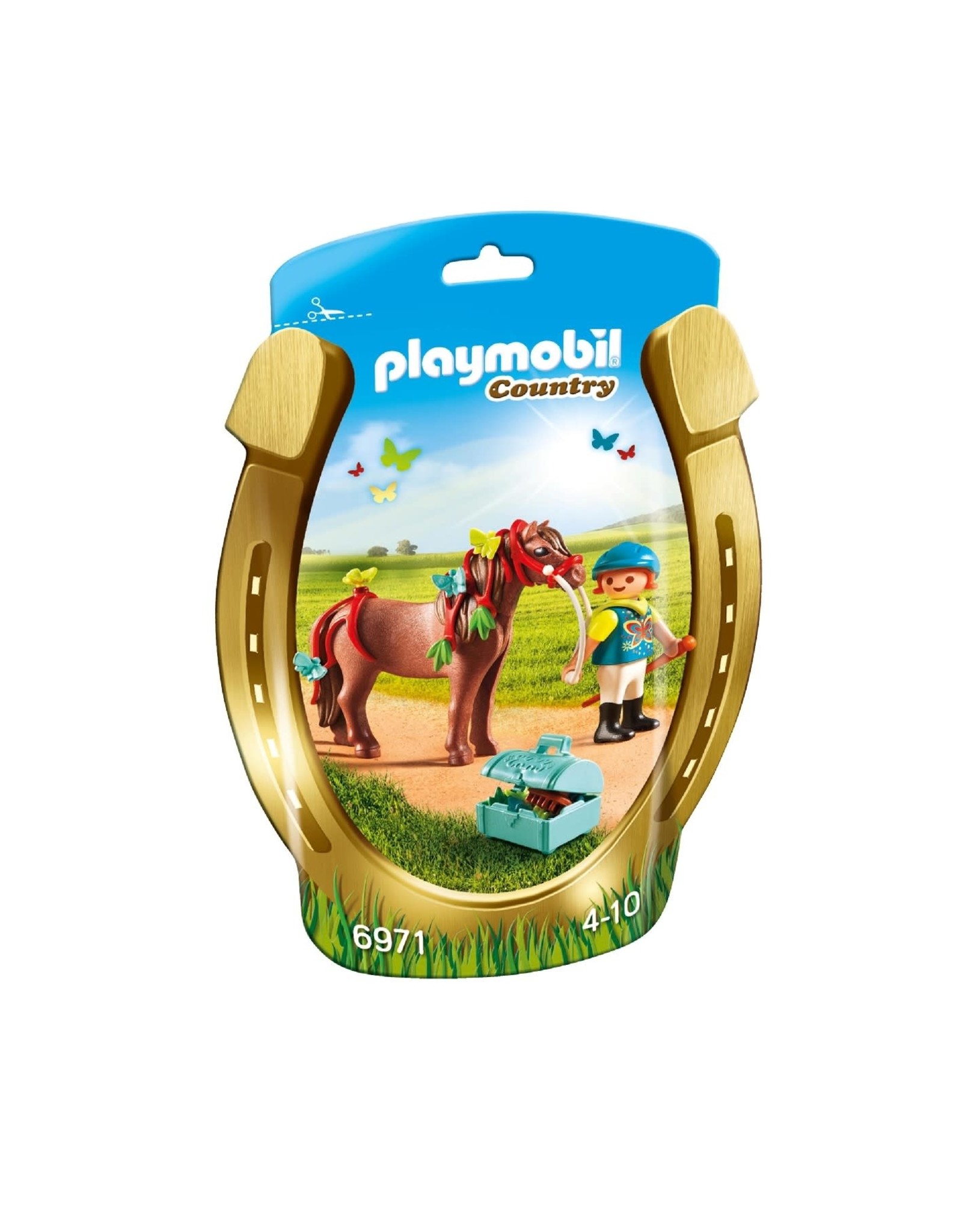 Playmobil Playmobil Country 6971 Pony om te Versieren Vlinder