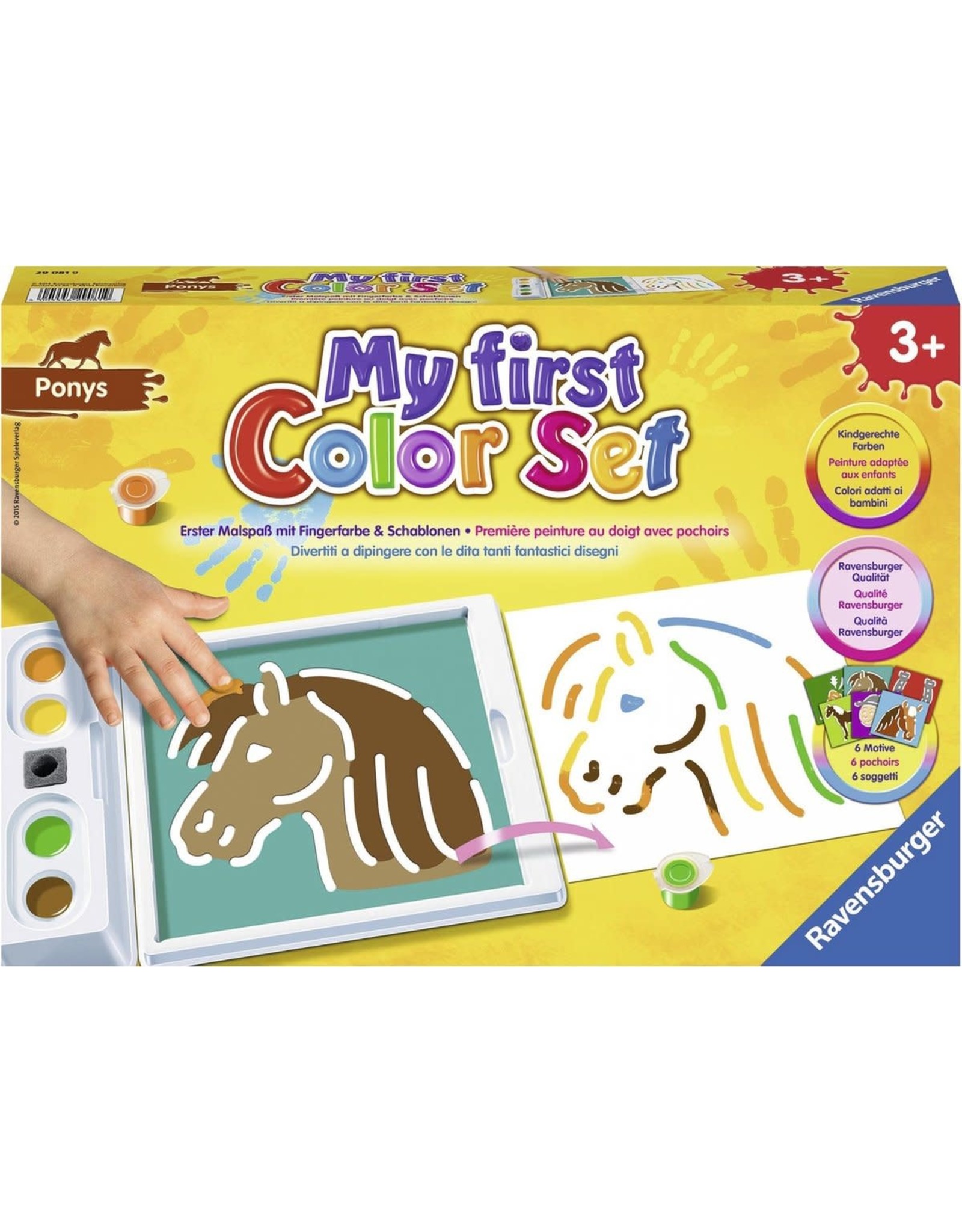Ravensburger Ravensburger  290819 My First Colorset Ponys
