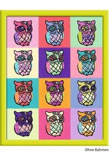 Ravensburger Schilderen op Nummer 284306 Pop Art Uilen Ravensburger Schilderen op Nummer 284306 Pop Art Uilen