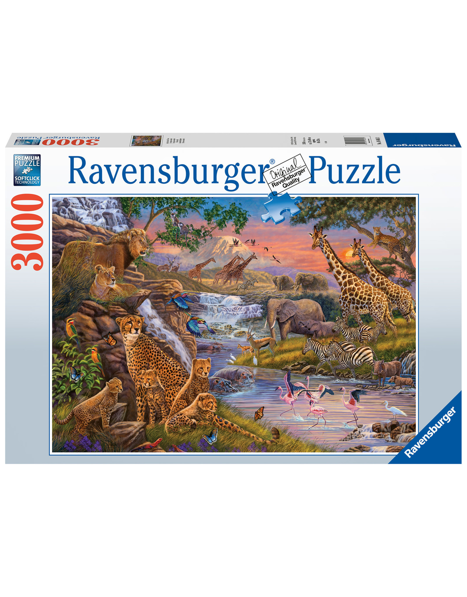 Ravensburger Ravensburger Puzzel  164653 Dierenrijk  3000 stukjes