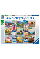 Ravensburger Ravensburger Puzzel 168200  Coastal Collage 1500 stukjes