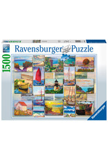 Ravensburger Ravensburger Puzzel 168200  Coastal Collage 1500 stukjes Ravensburger Ravensburger Puzzel 168200  Coastal Collage 1500 stukjes