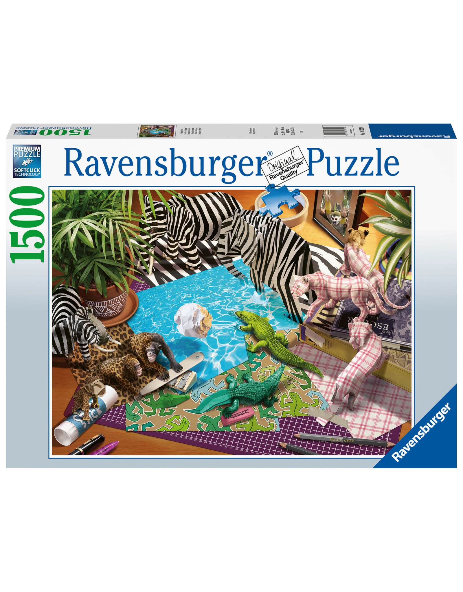 Ravensburger Ravensburger Puzzel 168224 Origami Adventure 1500 stukjes