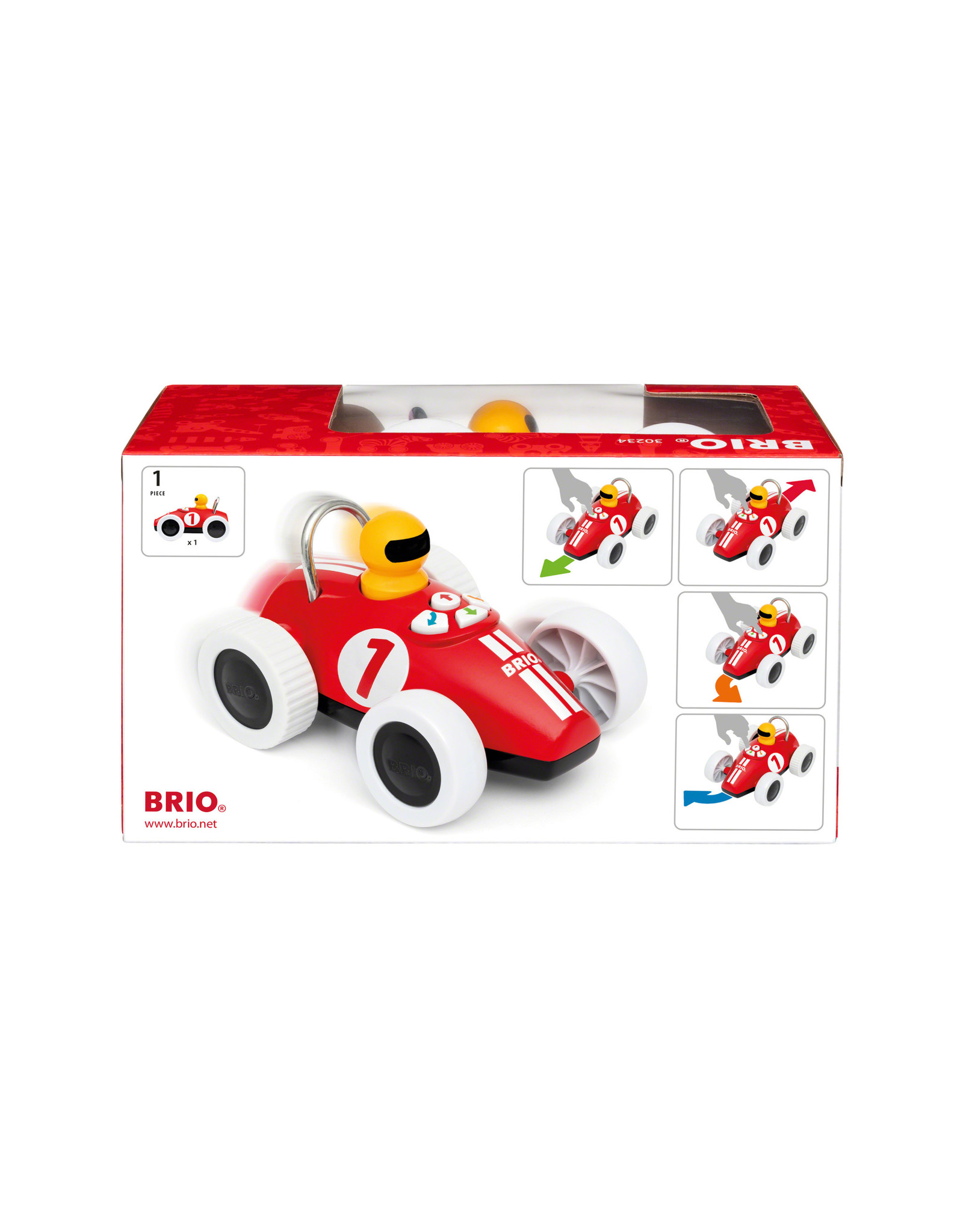 Brio Brio 30234 Speel en Leer Action Racer