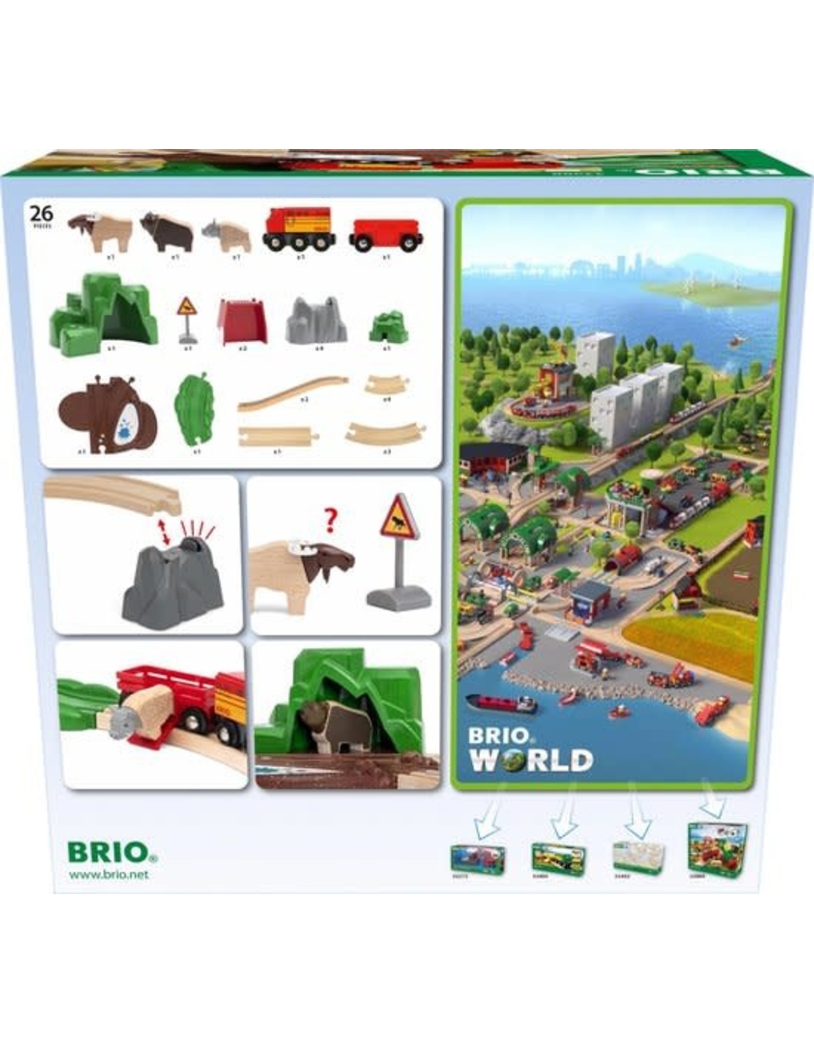 Brio Brio 33988 Noordelijke Dierenset - Nordic Animal Set