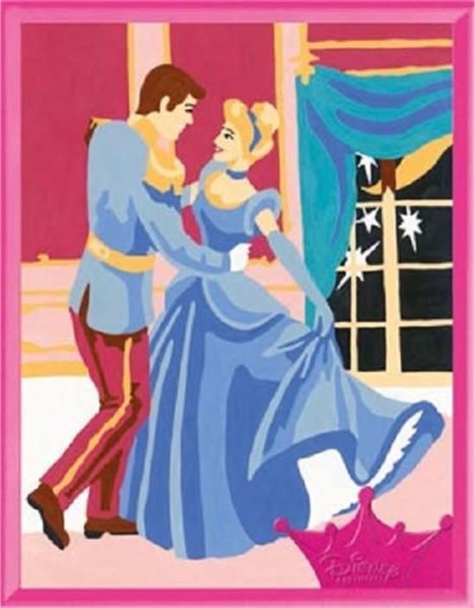 Ravensburger Schilderen op Nummer 281398 Mooie Assepoester