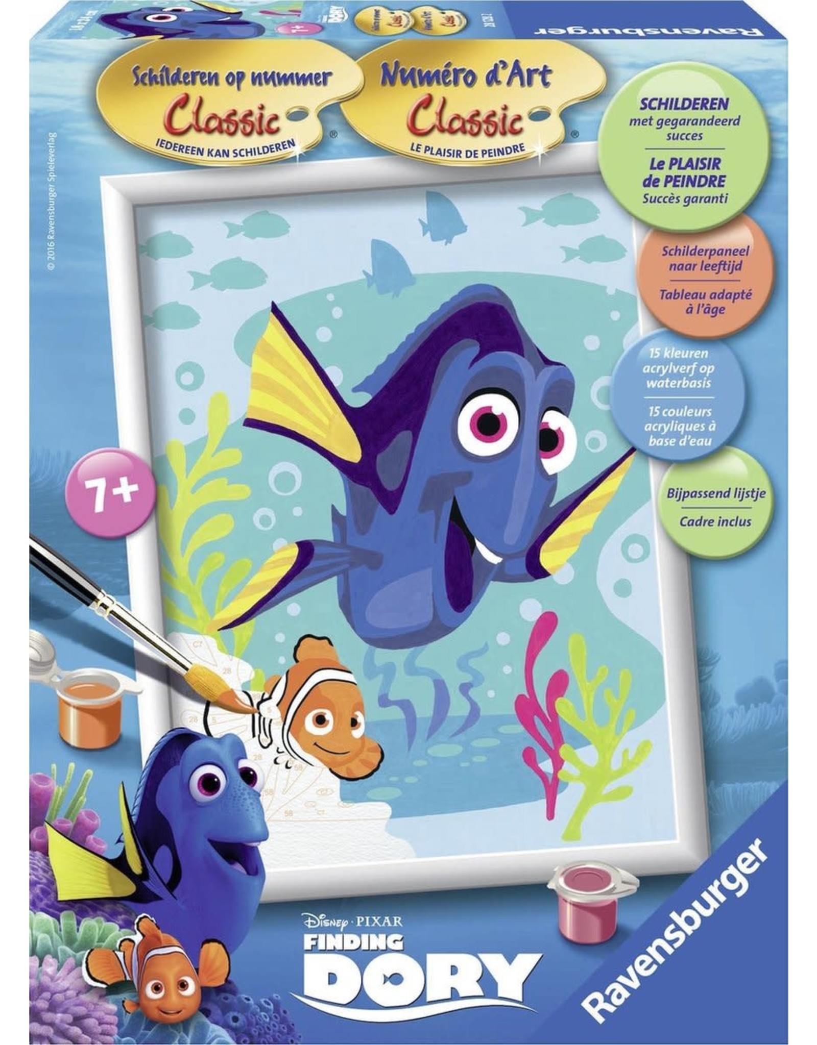 Ravensburger Schilderen op Nummer 281282 Finding Dory