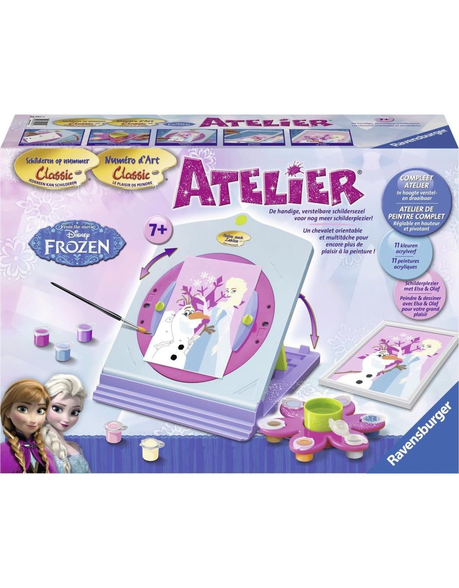 Ravensburger Schilderen op Nummer 285013 Frozen: Fantastic Atelier