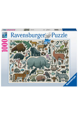 Ravensburger Ravensburger Puzzel 168071 Wilde Dieren 1000 stukjes