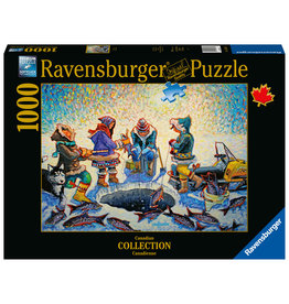 Ravensburger Ravensburger Puzzel 168316 Canada, IJsvissen 1000 stukjes