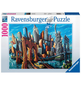 Ravensburger Ravensburger Puzzel 168125 Welkom in New York 1000 stukjes