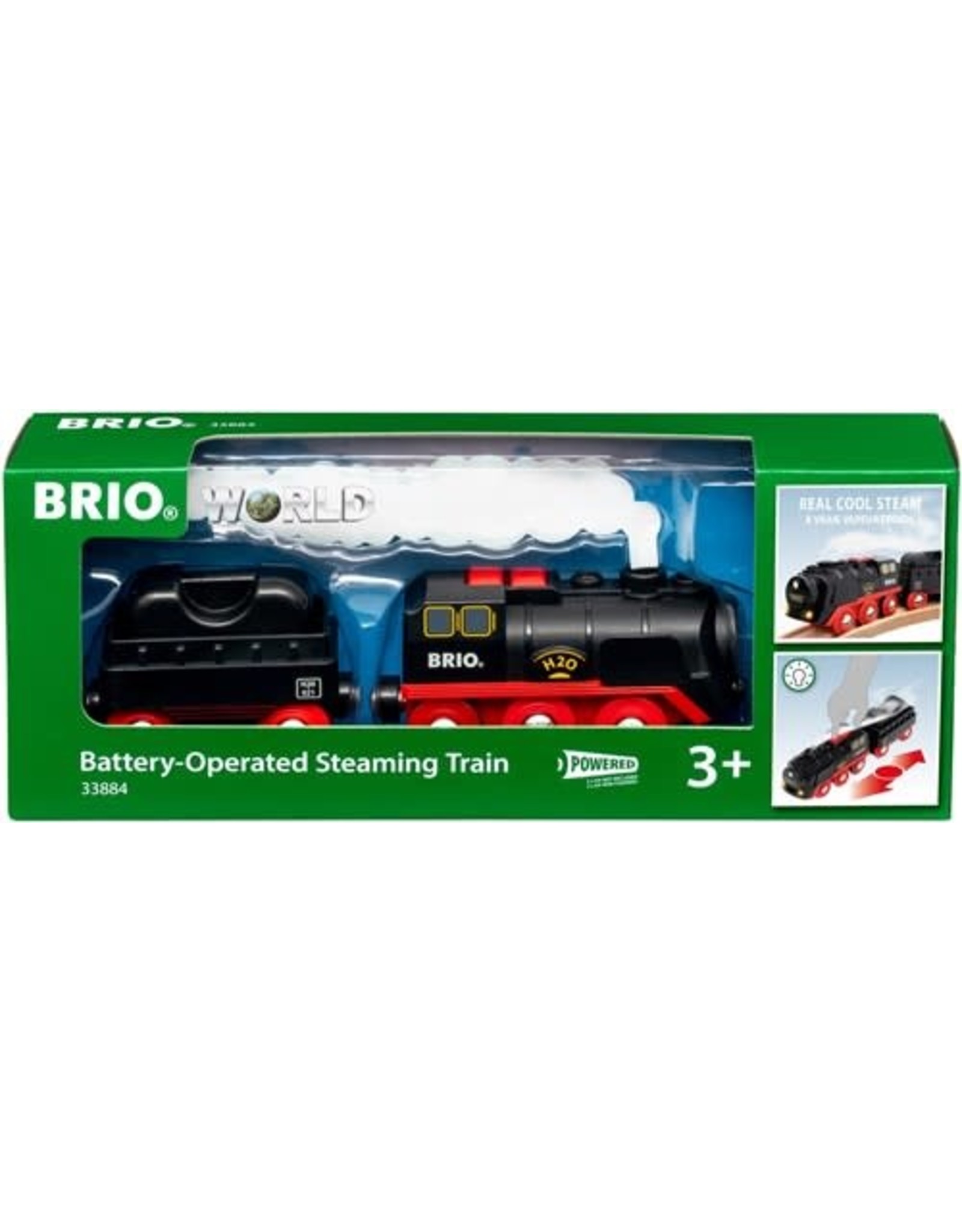 Brio Brio 33884 Stoomtrein op batterijen