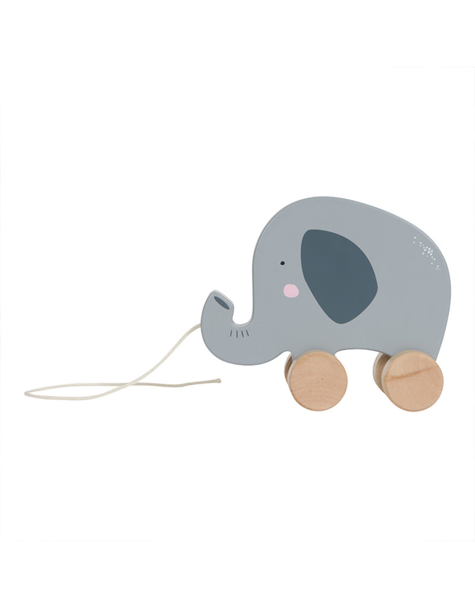 Little Dutch Little Dutch LD4450 Houten Trekdier Olifant