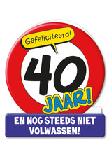 Paper Dreams Wenskaarten - 40 Jaar Verkeersbord