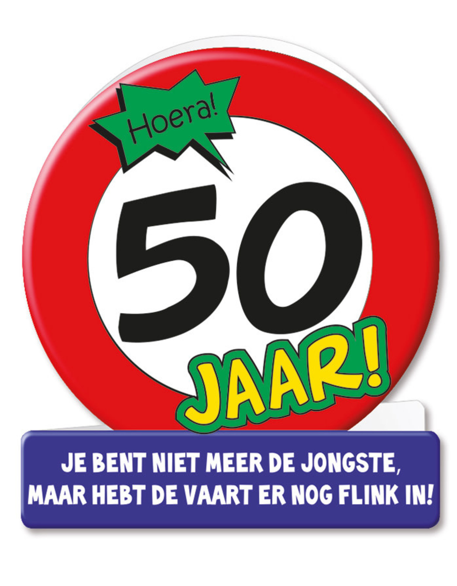 Paper Dreams Wenskaarten - 50 Jaar Verkeersbord