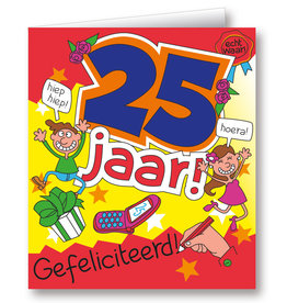 Paper Dreams Wenskaarten - 25 Jaar Cartoon