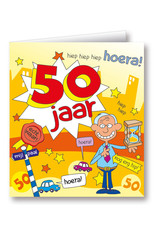 Paper Dreams Wenskaarten - 50 Jaar Man Cartoon