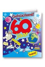 Paper Dreams Wenskaarten - 60 Jaar Cartoon