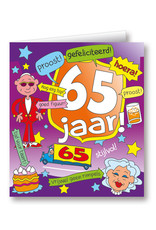 Paper Dreams Wenskaarten - 65 Jaar Cartoon