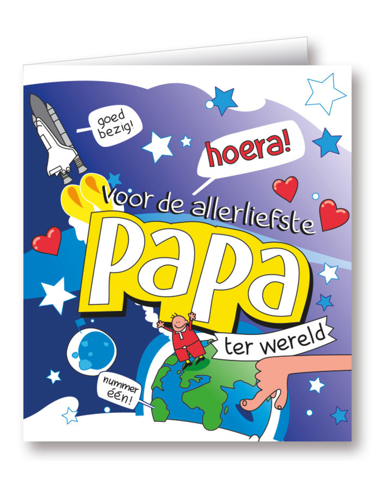 Paper Dreams Wenskaarten - Papa Cartoon