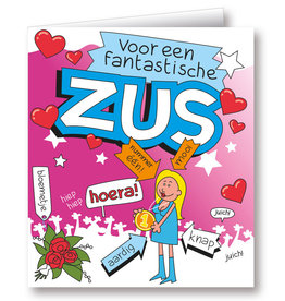 Paper Dreams Wenskaarten - Zus Cartoon