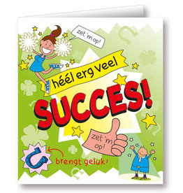 Paper Dreams Wenskaarten - Succes Cartoon